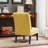 Pisano Contemporary Armless Accent Chair with Pillow-107962797