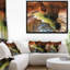 «Narrows in Zion National Park Utah», reproduction de photo sur toile tendue encadrée-26690152