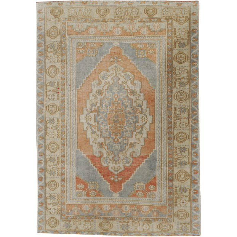 Vintage One-of-a-Kind 3'10" X 5'6" Area Rug