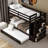 Twin Over Bunk Bed With Trundle And Finish - Solid Wood For A Bedroom Safe Access Comfortable-1394811196