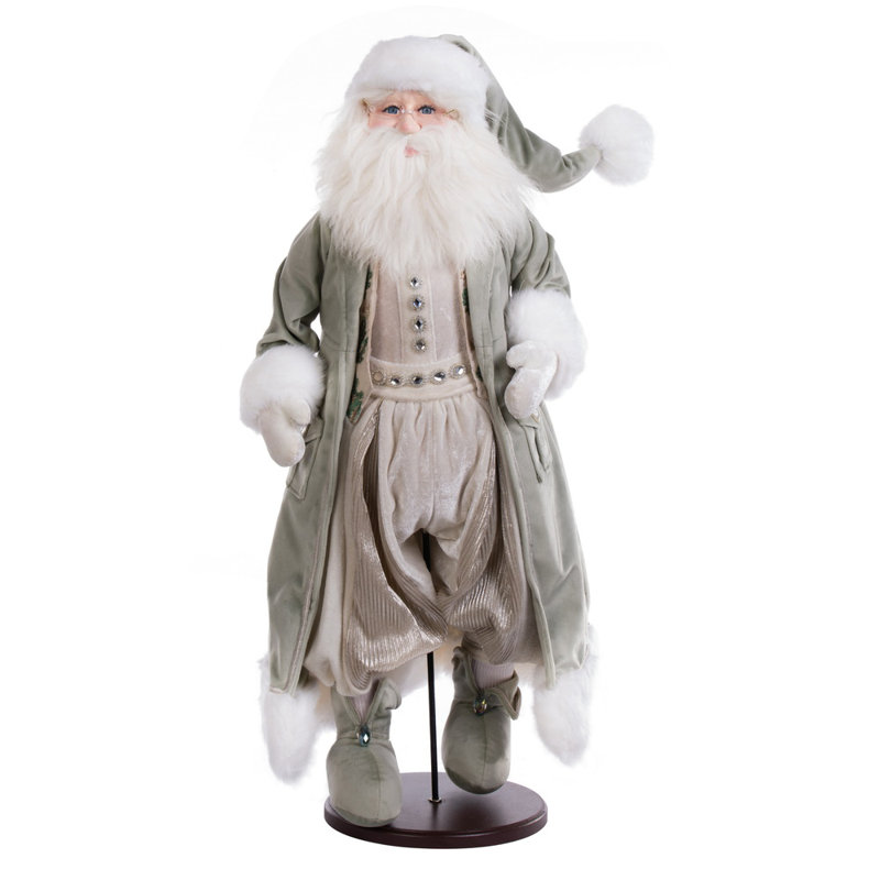 Poupée du Père Noël avec support