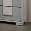 Commode à tiroirs en queue d'aronde de style contemporain 1pc