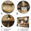 French Cafe Baguette Paris Shop III - Ensemble de décorations murales French Cafe-107194805-107194811