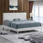 Lit Sinclair G001608-QB-UP BLÉ (matelas non inclus)-121061068