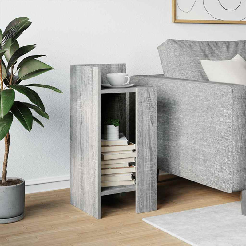 7-9 End Table, Grey/Sonoma
