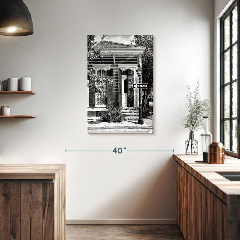 Sireci Art Deco Facade, 36" H x 24" W