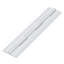 3x White Acrylic Piano Hinges 200 mm, Continuous Plastic Hinges