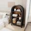 Armoire de rangement ouverte à 4 niveaux-126596476