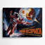 "Space", "Space programme", "Propagande", art mural en métal mauve-1279261606