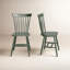 Chaise d'appoint à dossier Windsor en bois massif Matanna-223153101