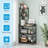 Naseer 23.8'' W Metal Shelving Unit