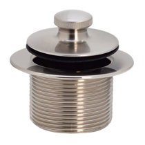 Lift and Turn Stopper in PVD Brushed Nickel - Danco