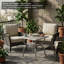 Élégante table basse carrée pour patio extérieur-514546525