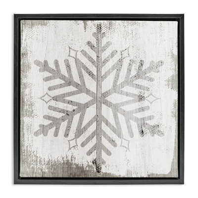 Winter Nature Snowflake Shape