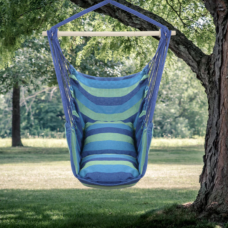 Chaise hamac Tabitha, Bleu