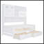 Lit de jour simple en bois avec 2 tiroirs-1124546186