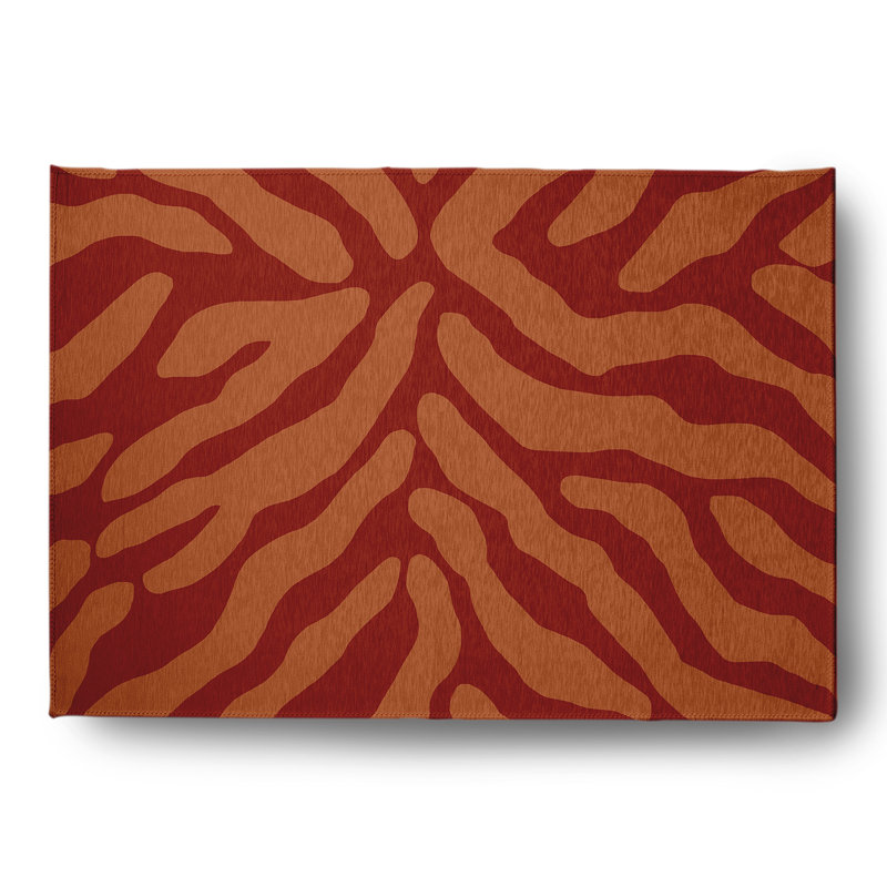Chenille Abstract Indoor Rug, Rectangle 5' x 7'