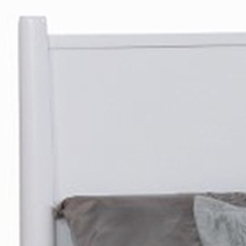 Lit plateforme Robah, Blanc, Grand