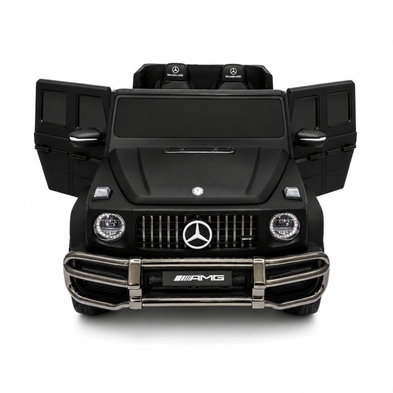 2 places 24V 7AH pour enfants avec roues EVA, musique Bluetooth, RC