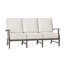Croquet 76" Wide Outdoor Patio Sofa with Cushions-1327499859-1327504184-1221223392