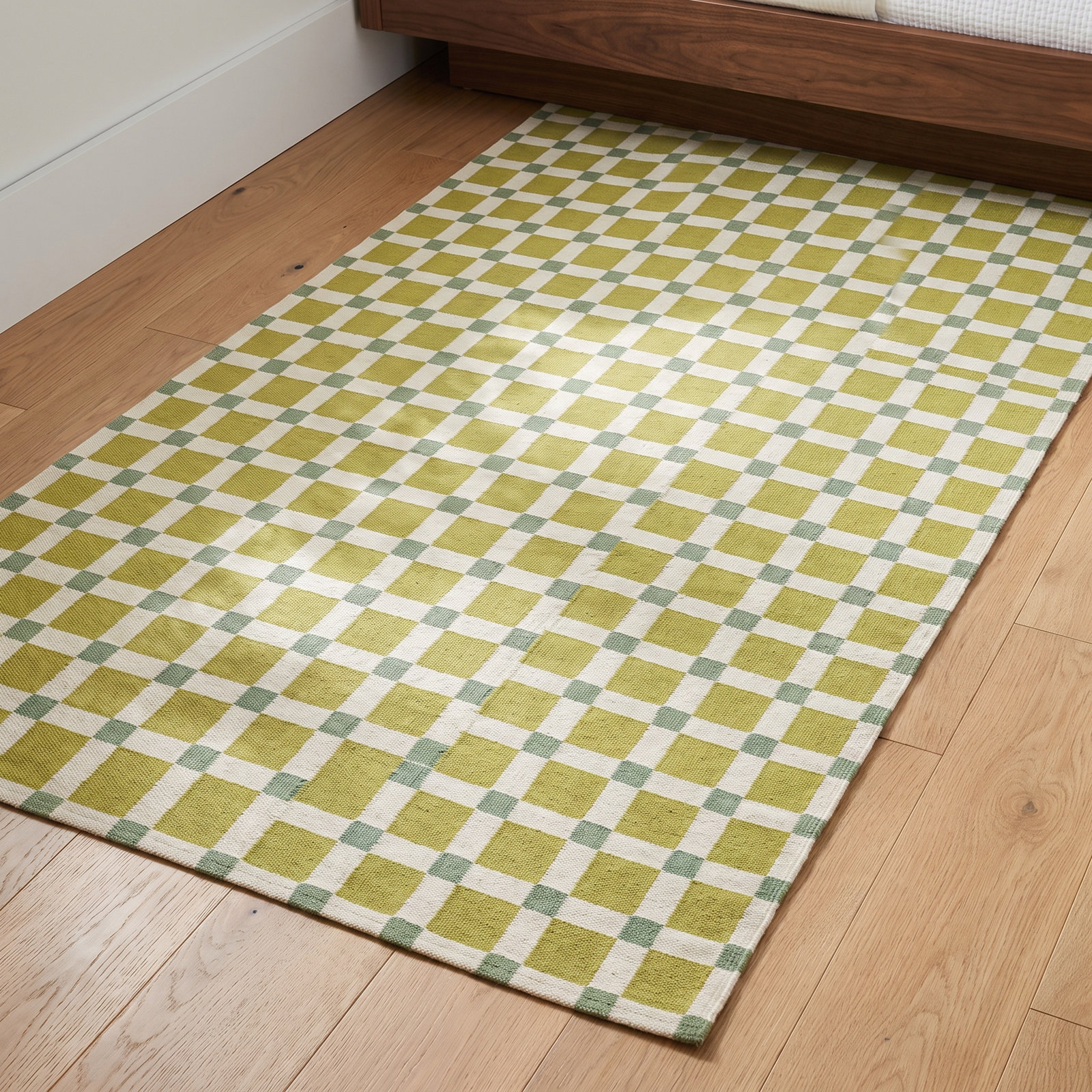 Icon Green Geometric Outdoor Rug, Rectangle 7'10" x 10'
