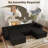 29" Compression Oversized Ottoman Upholstered No Assembly Required-1411327706
