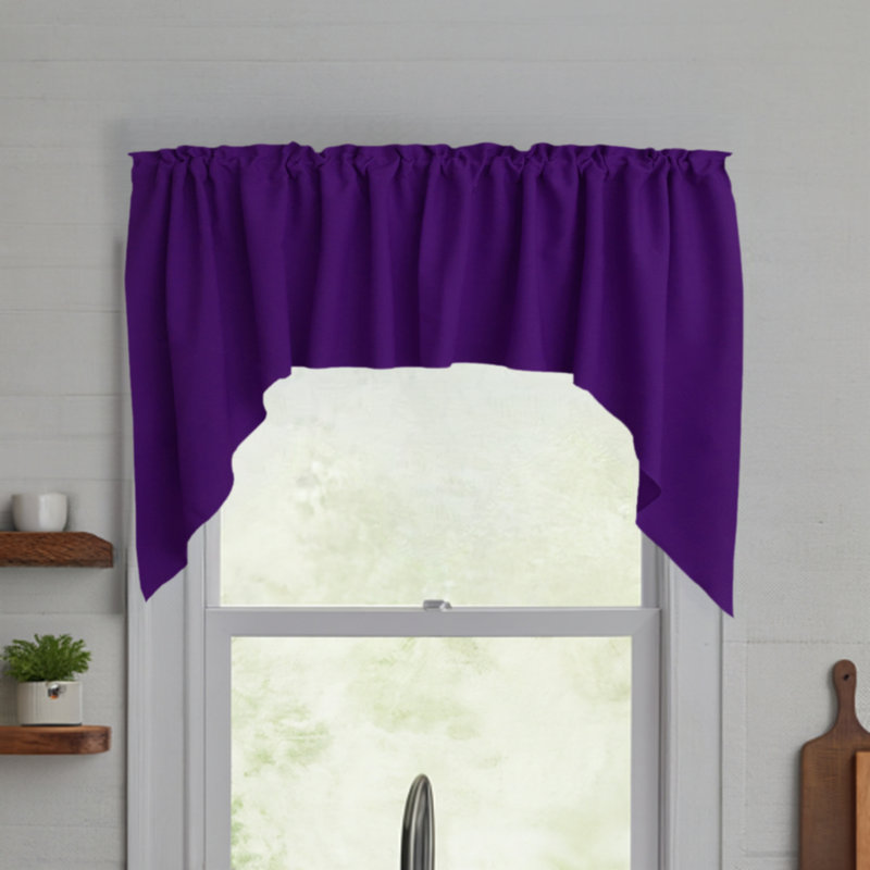 Cantonnière 72 po, Mauve