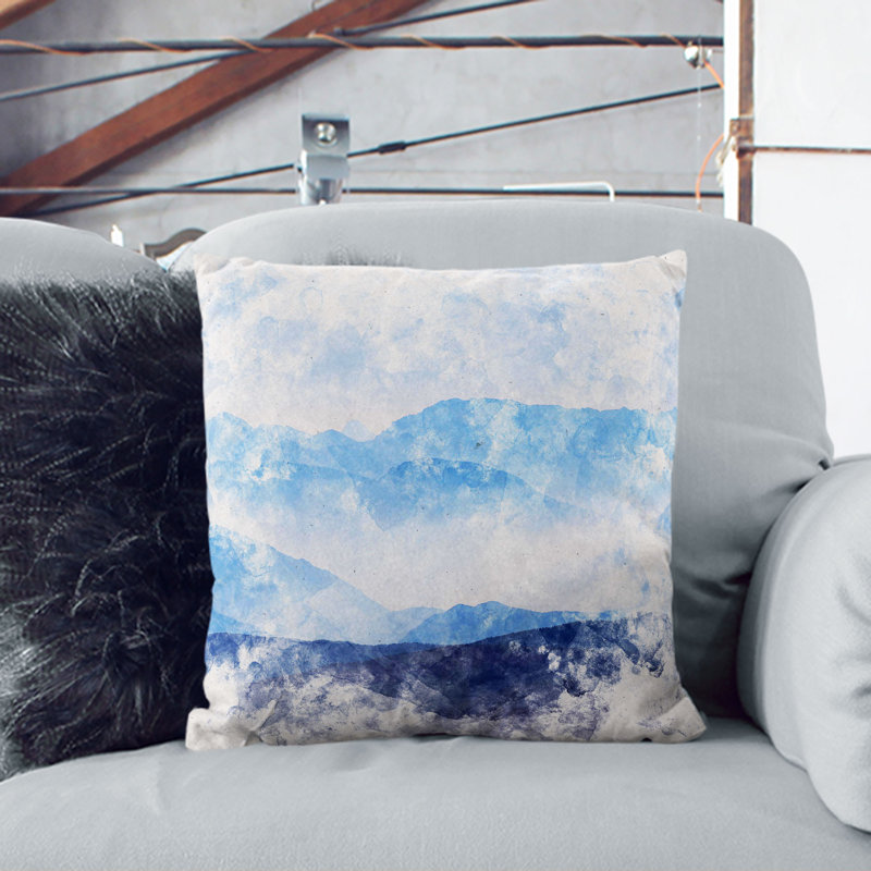 Square Cushion, 55cm H x 55cm W x 20cm D, Black