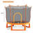 6FT Toddler Trampoline with Safety Net & Ocean Balls - Indoor/Outdoor Ball Pit Fun