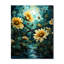 Daneah - Tournesols très horloges murales-113032930