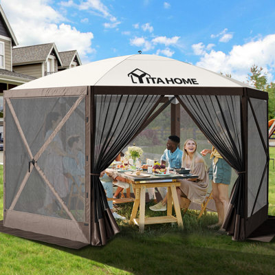 Outdoor Canopy Tent Z-Shade Venture 12 X 10 Foot Lawn Garden And