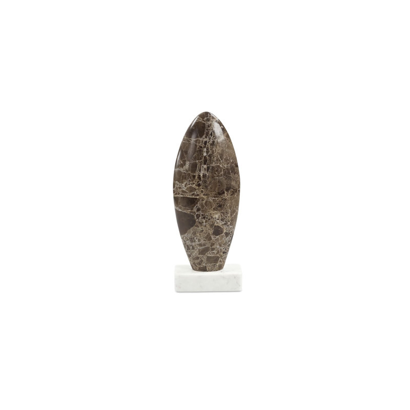 Sculpture Boda marbre Emperador foncé