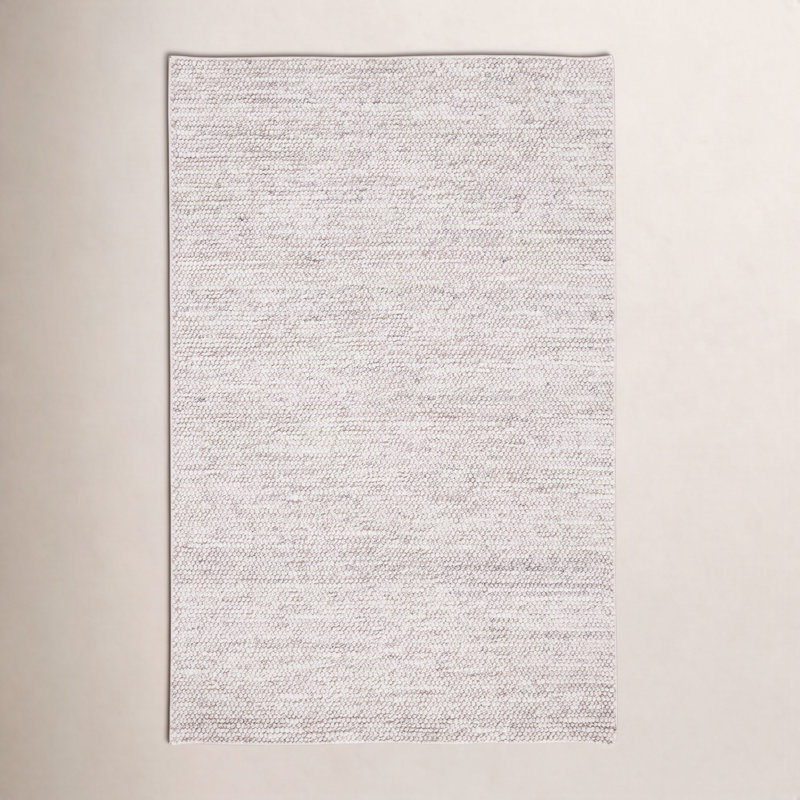 Danie Natural Area Rug in Gray/Ivory, Rectangle 5' x 8'