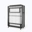 Lit plateforme tapissier en métal Mayton