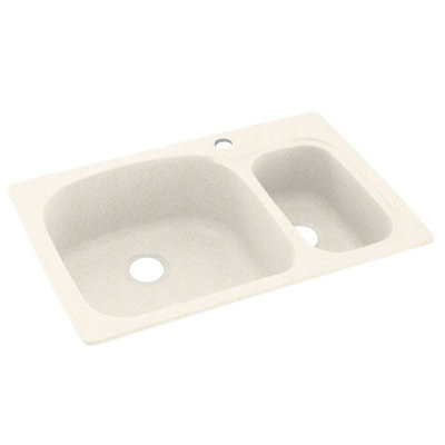 33'' L Double Bowl Kitchen Sink