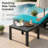 4-Piece Outdoor Aluminum Chaise Lounge Set with Adjustable Backrests, Side Tables and Cushions-102592772