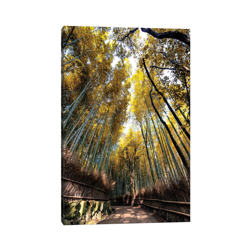 1 Piece Wrapped Canvas Wall Art, 20.32 cm H x 30.48 cm W, Green/Brown