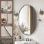 Miroir de salle de bain mural inclinable | Cadre pivotant réglable en acier inoxydable-723069256-704742552