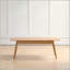 Centre de table Table basse 100% plateau en bois massif avec plateau et plateau de table basse Largeur 120 X Profondeur 56 X Hauteur 45 Cm Bureau d'étude Facile à assembler