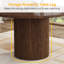Round Metal Base Dining Table