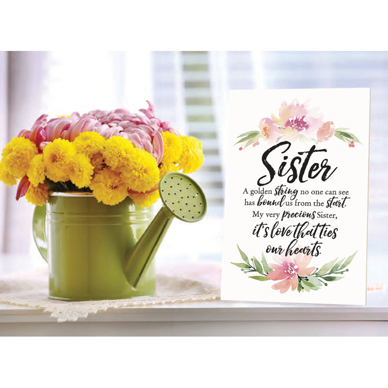Woodland Grace Sister, art textuel sur bois
