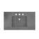 Palomar 36.5" Single Bathroom Vanity Top with Sink