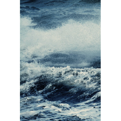 Ocean Storm 1 Piece Wrapped Canvas Wall Art