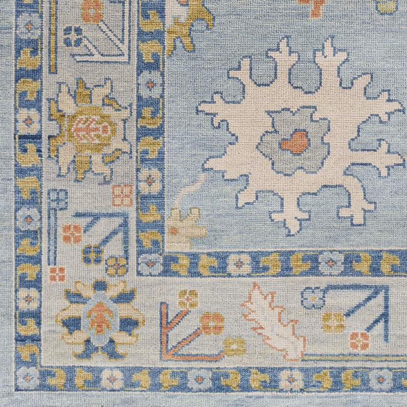Sumela Wool Moroccan Area Rug, Rectangle 2' x 3'