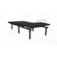 Base de grand lit - pliable en deux, aucun sommier requis, structure en métal durable-692268589