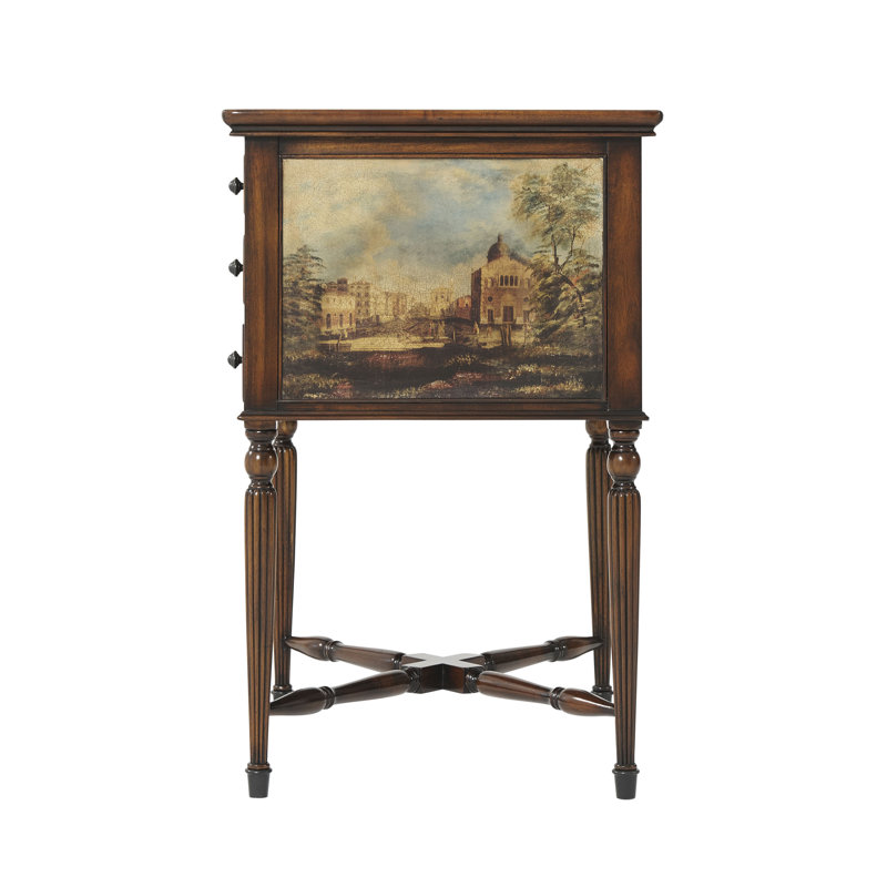 Essential Solid Wood Tray Top 3 - Drawer End Table