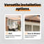 Ebern Designs Retractable Door / Window Awning-1093252025-1093251651
