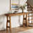 59" Long Console Table, Couch Tables Behind Sofa for Living Room and Foyer
