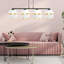 Iesha 4 - Light Steel Pendant-862732214