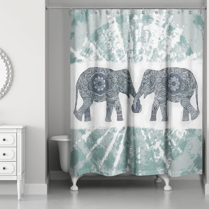 Shower Curtain, Blue